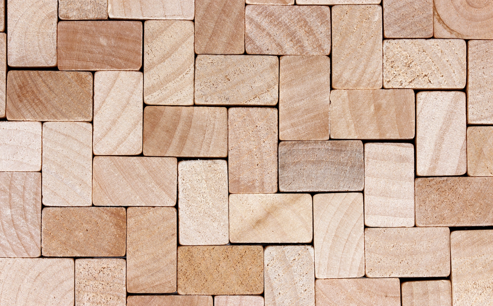 Wood cubes background